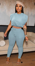 Load image into Gallery viewer, Casual Solid Sleeveless Two Piece Pants Set
