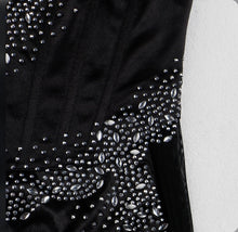 Load image into Gallery viewer, Sexy Mesh Patchwork Hot Drilling Night Club Dress
