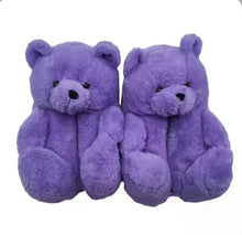 Load image into Gallery viewer, Teddy Bear Home Cute Plush Warm Slippers

