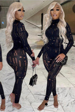 Load image into Gallery viewer, Sexy Hole Long Sleeve Two Piece Pants Sets
