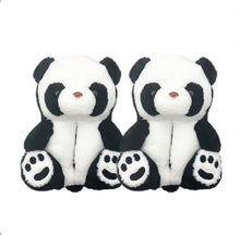 Load image into Gallery viewer, Teddy Bear Home Cute Plush Warm Slippers
