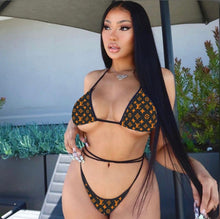 Load image into Gallery viewer, Sexy Printed Bandage Bikinis 2 Piece Sets

