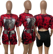 Load image into Gallery viewer, Sexy Printed Short Sleeve T Shirt
