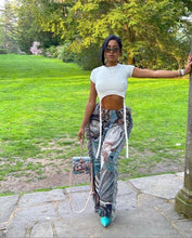 Load image into Gallery viewer, Casual Printed Tassel Pants
