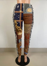 Load image into Gallery viewer, Cartton Print Tassel Casual Pants
