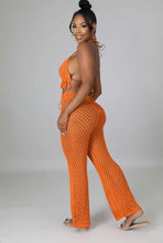 Load image into Gallery viewer, Sexy Tassels Hollow Out Halter Top Pants Two Piece Set
