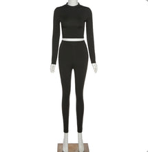 Load image into Gallery viewer, Fashion Casual Long Sleeve Pants Two Piece Set
