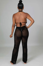 Load image into Gallery viewer, Sexy Tassels Hollow Out Halter Top Pants Two Piece Set
